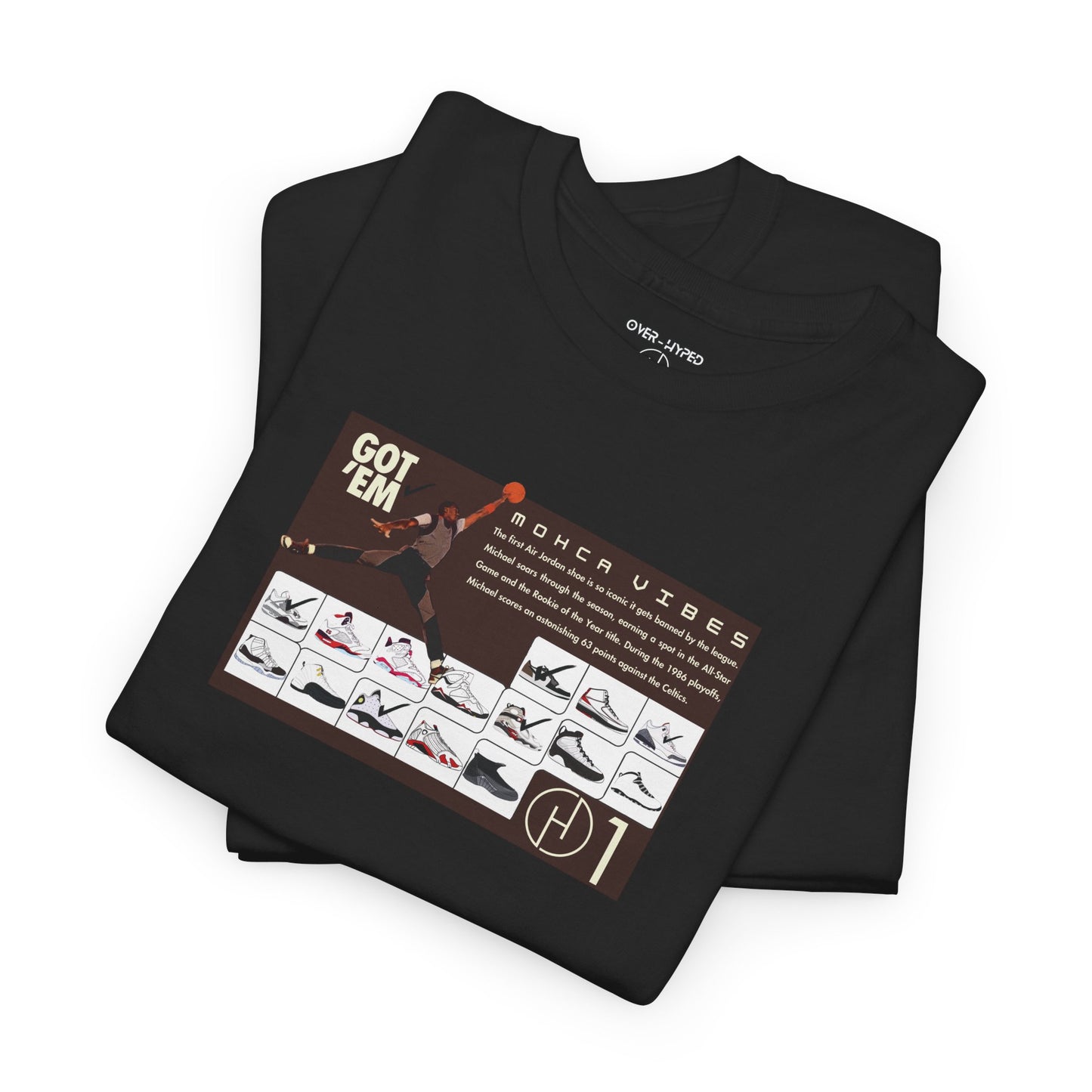 Retro 1 Mocha My Retro Card Shirt