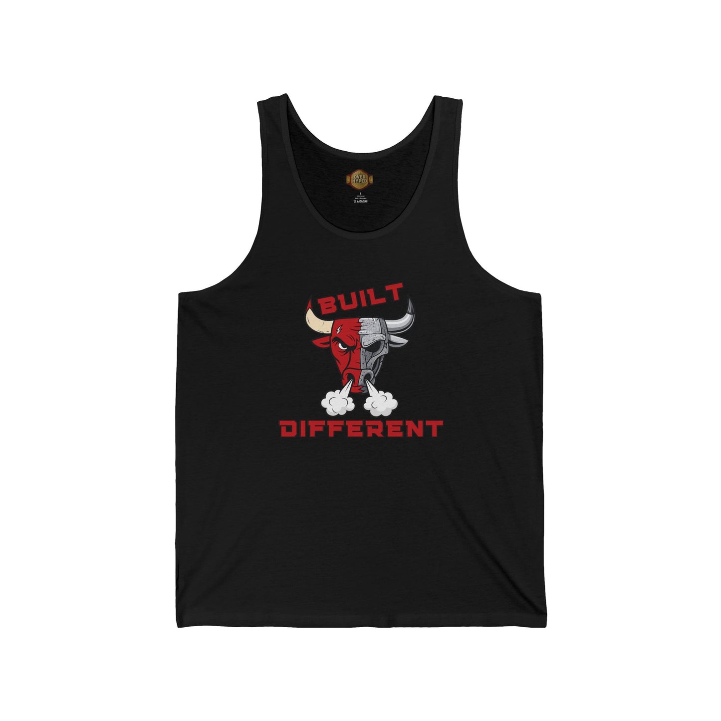 Retro 4 White Cement Built Different Tank
