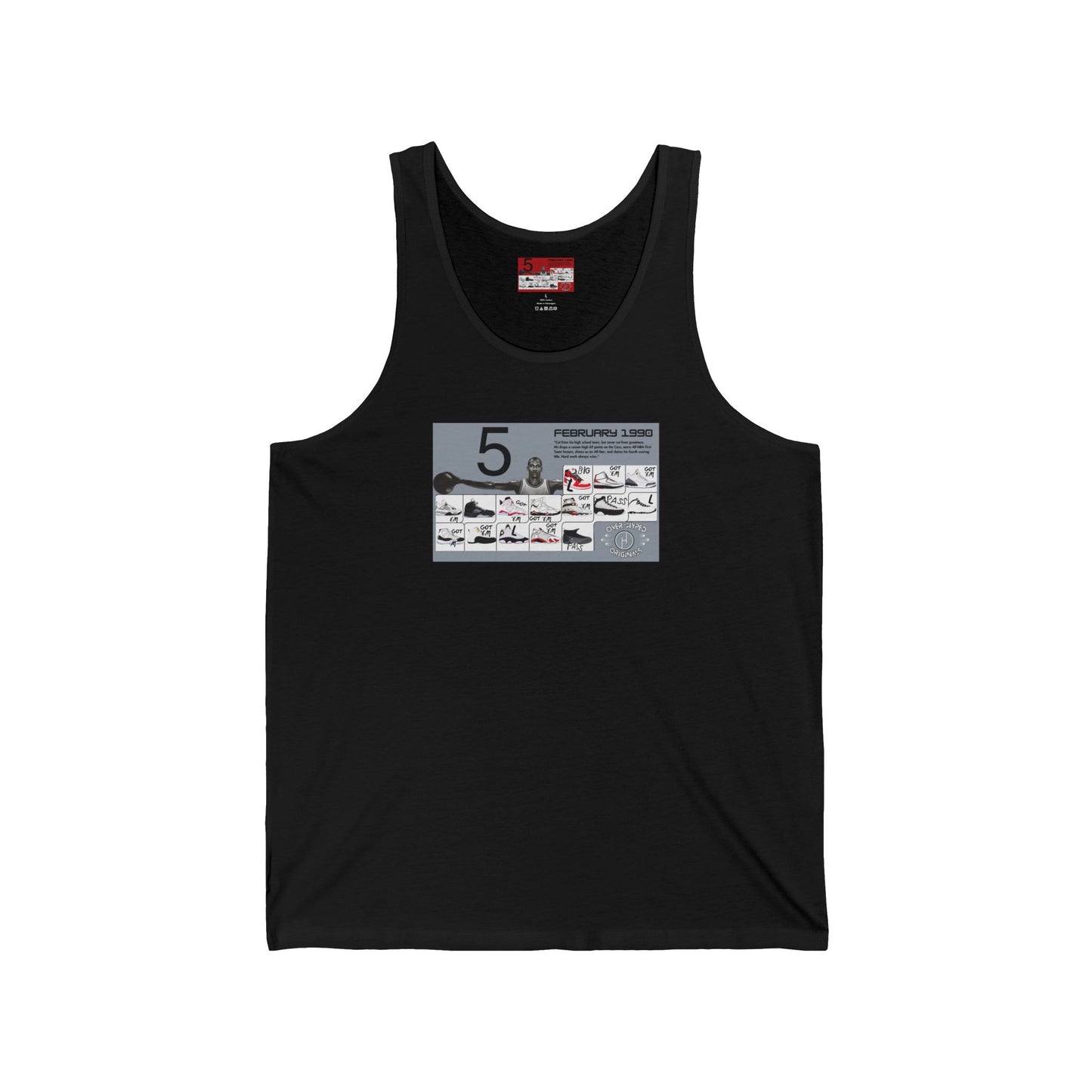 Retro 5 Black Metallic My Retro Card (Grey) Shirt