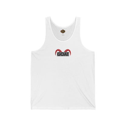 Retro 4 White Cement Goat Horns Tank