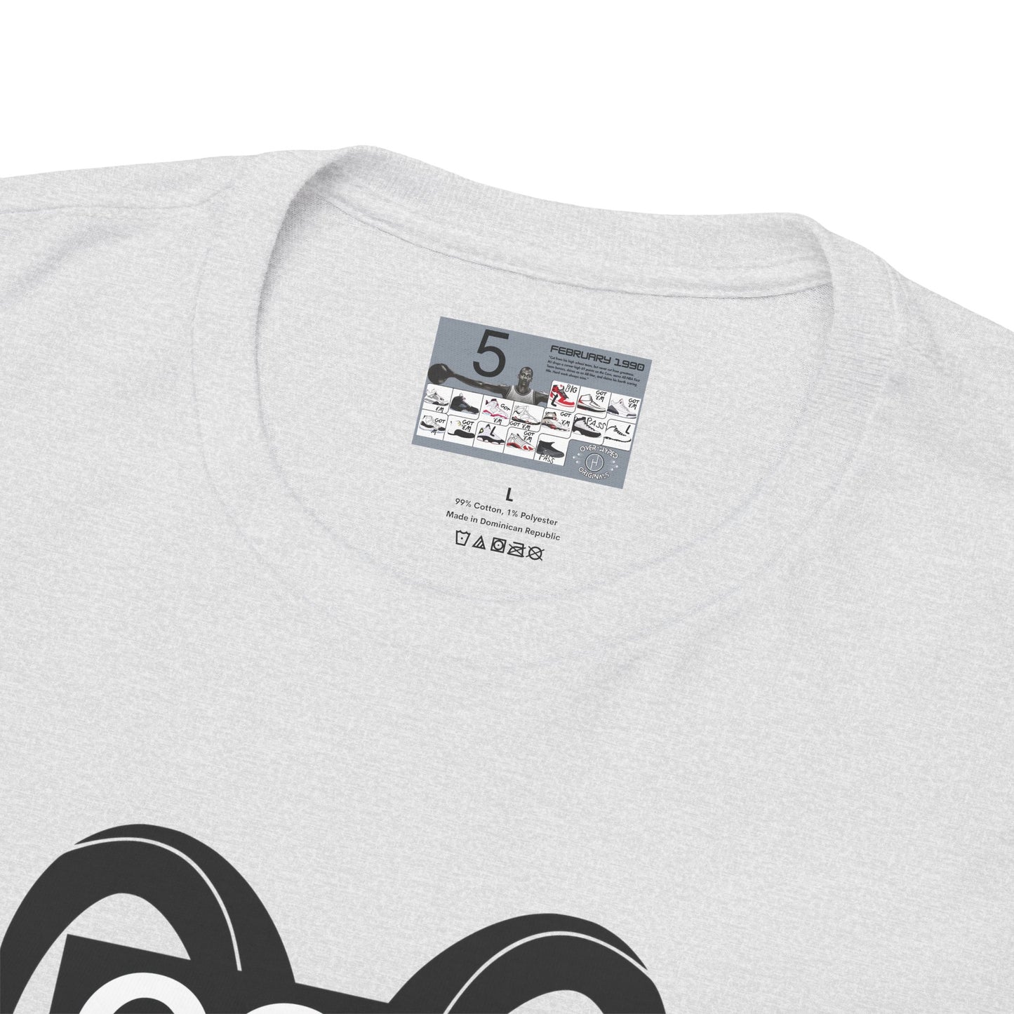Retro 5 Black Metallic Goat Horns Shirt