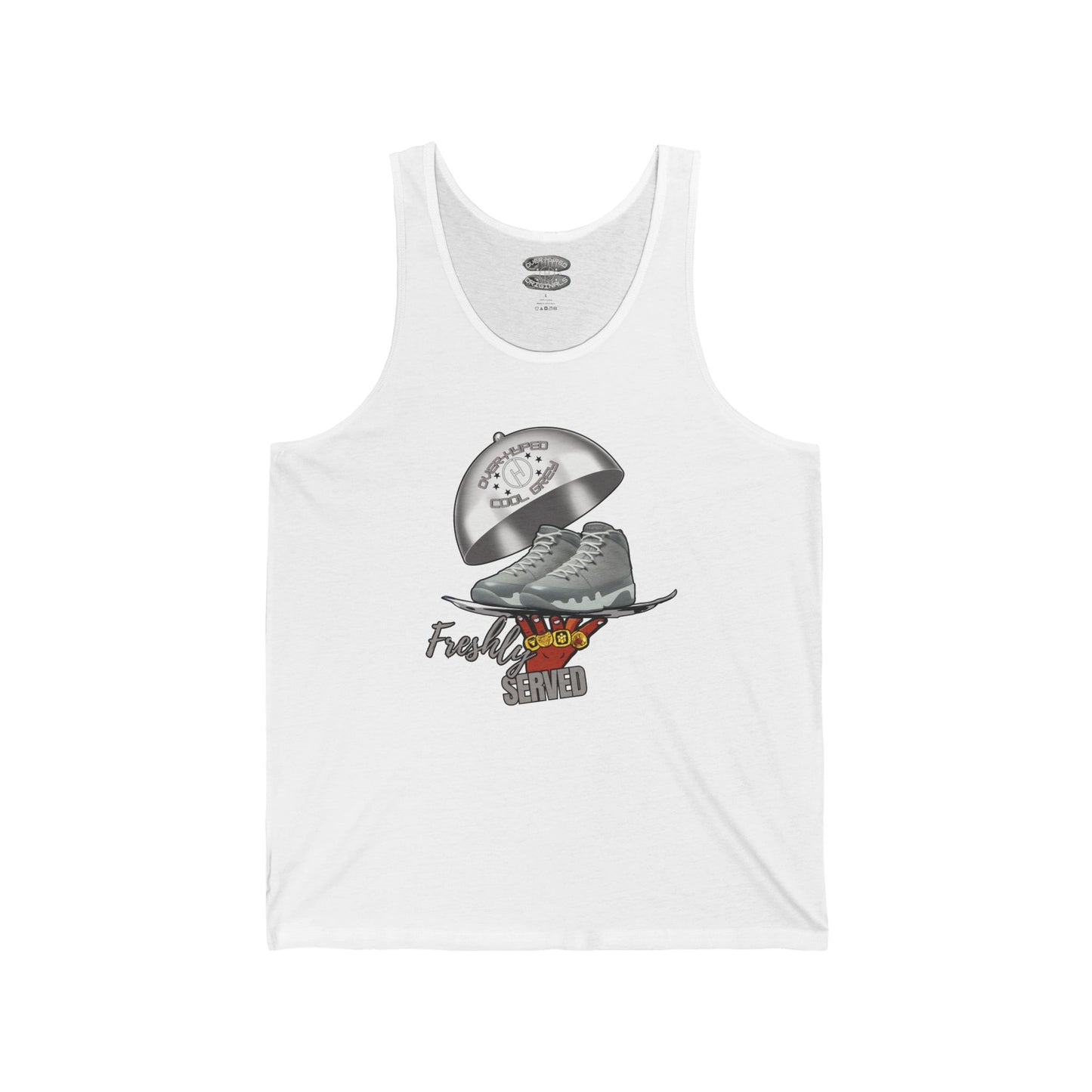 Retro 9 Cool Grey-Freshly Served Tank