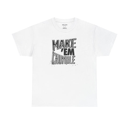 Retro 6 White Black Make Em Crumble  Shirt