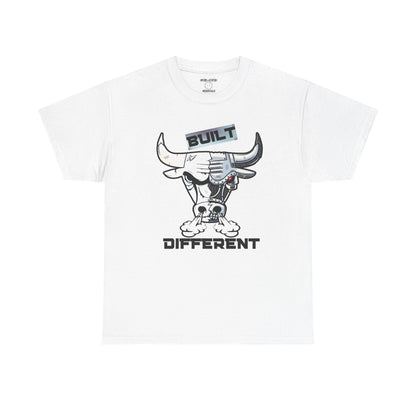Retro 6 White Black Built Different Shirt