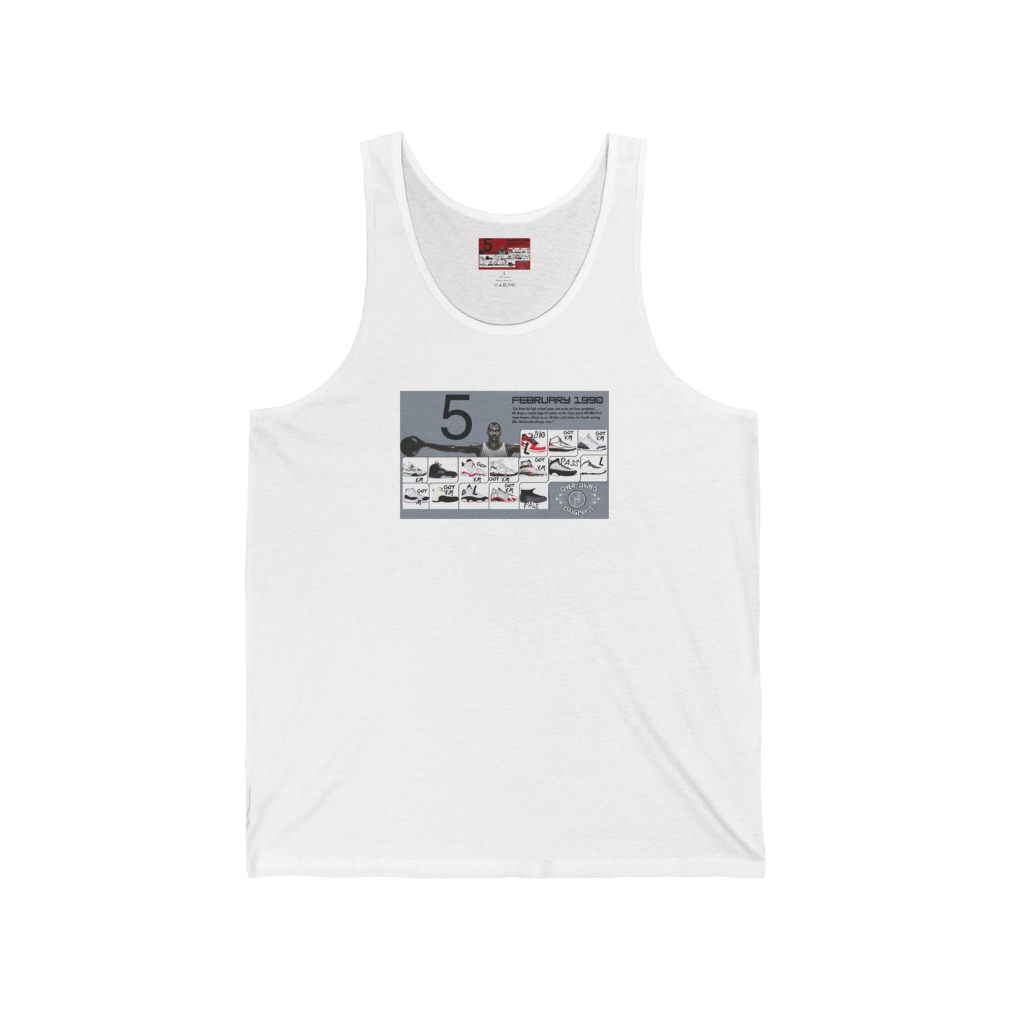 Retro 5 Black Metallic My Retro Card (Grey) Shirt