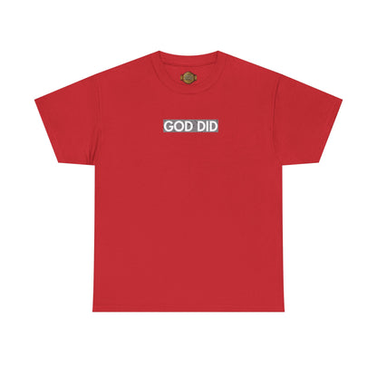 Retro 4 White Cement God Did Shirt