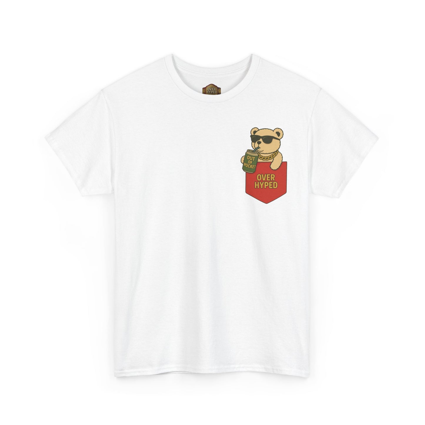 Retro 11 Low Bred - Out Of Pocket Shirt by Over-Hyped (Red Pocket)