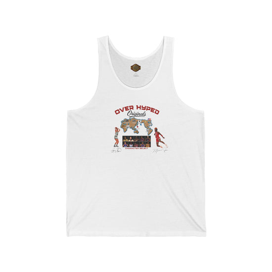 Retro 4 White Cement Character Select Tank