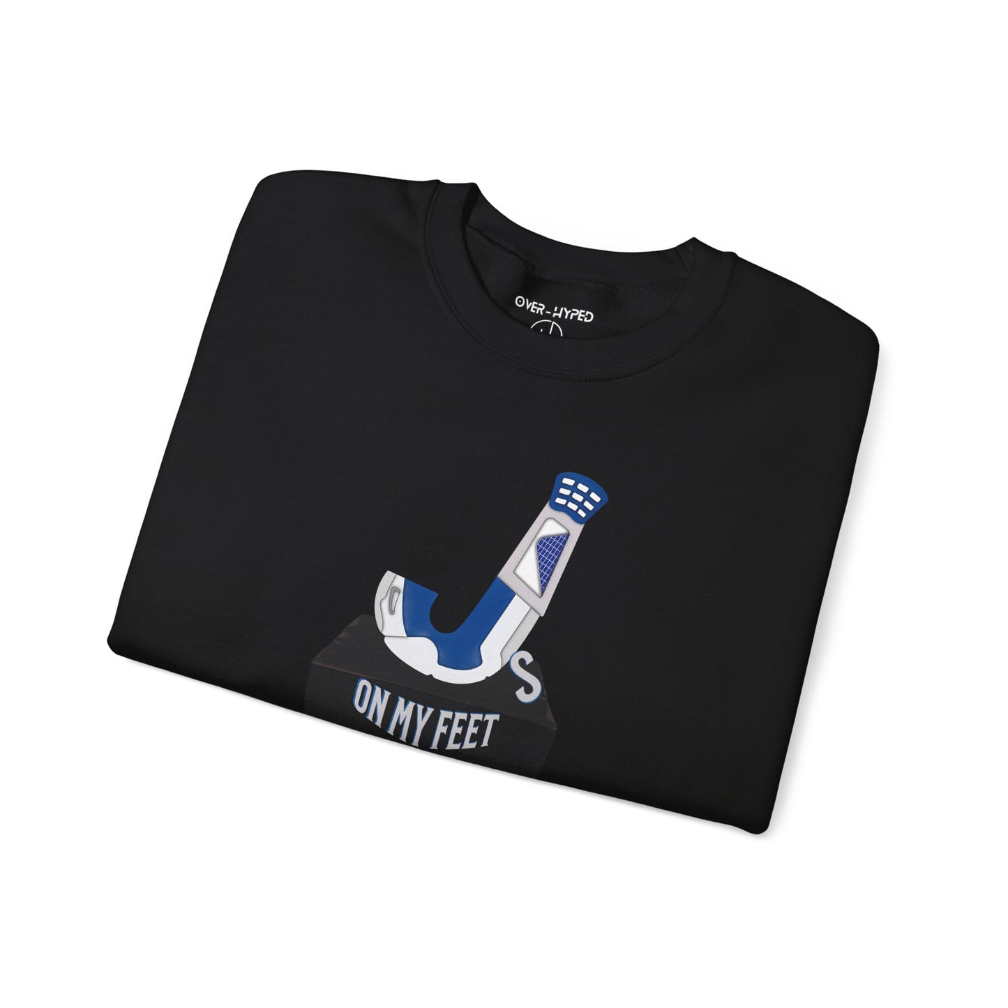 Retro 4 Industrial Blue J's On My Feet Sweatshirt
