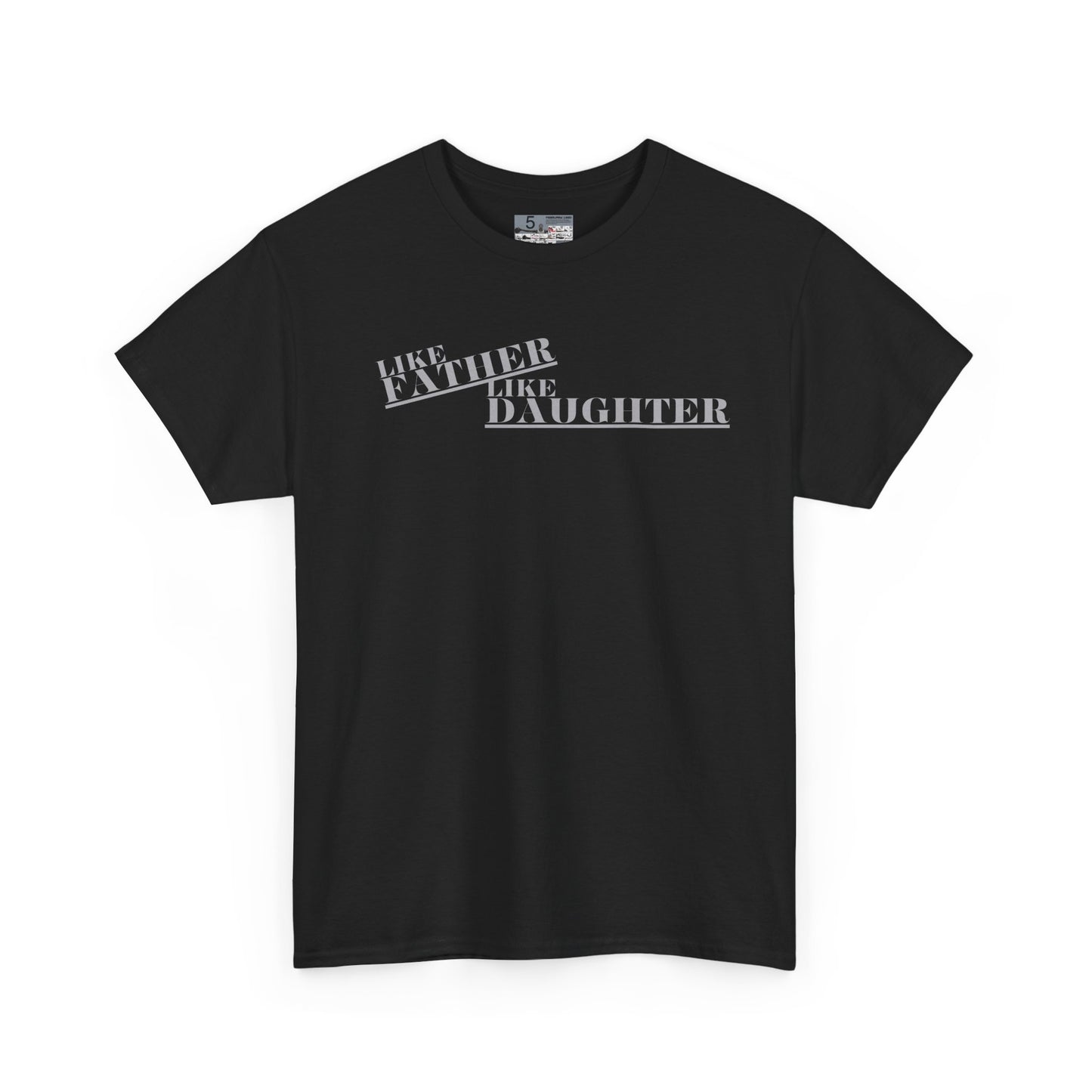 Retro 5 Black Metallic Like Father Like Daughter Shirt