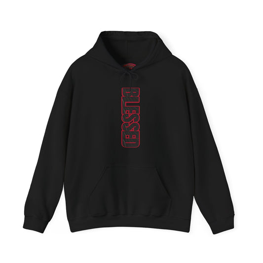 Retro 12 Flu Game  Blessed Hoodie - by Over-Hyped
