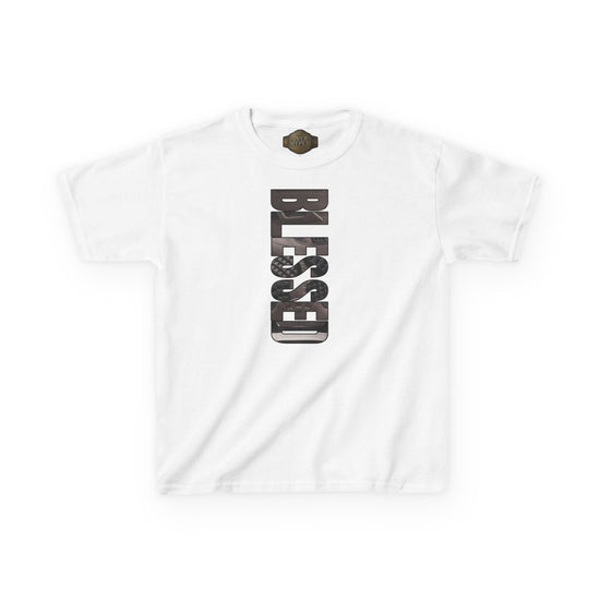 Kids Shirt To Match Retro 4 Cave Stone and Black-blessed