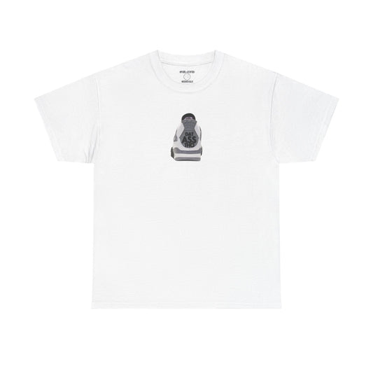 Retro 4 White Cement  Dat Asss Tho  Tee - by Over-Hyped