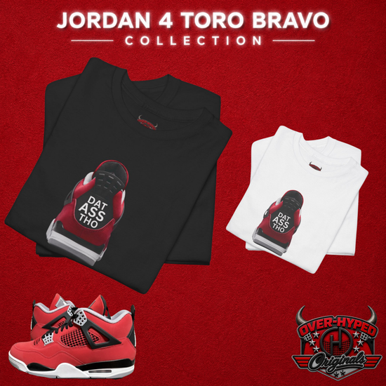 Shirt to Match Jordan 4 Toro Bravo – Sneaker Match Tee DATASSSSTHOO