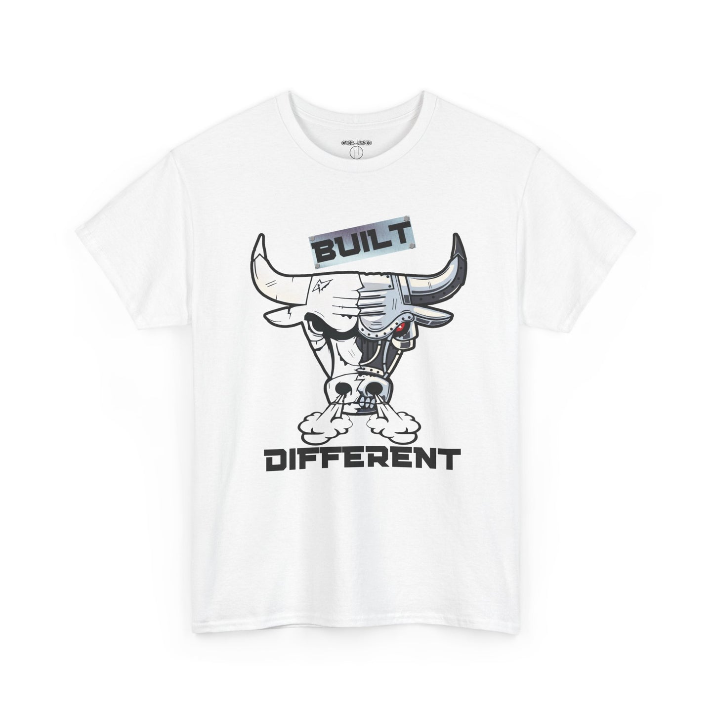 Retro 6 White Black Built Different Shirt