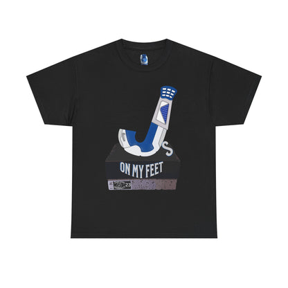 Retro 4 Industrial Blue J's On My Feet Shirt