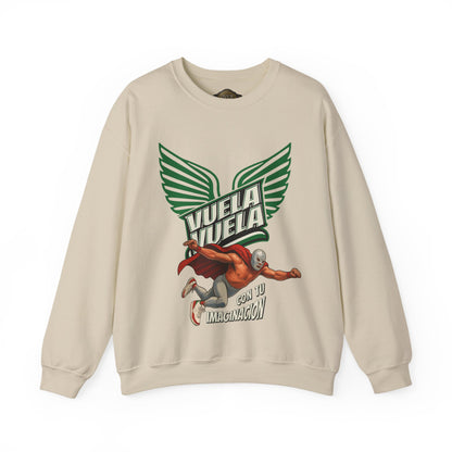 Retro 3 EL VUELO Summit White and Pine Green SweatShirt - Santo Vuela