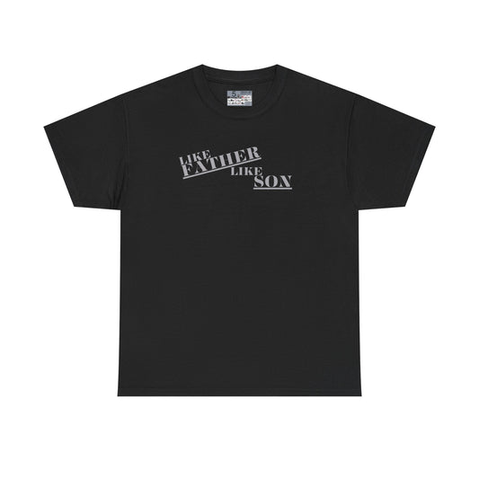 Retro 5 Black Metallic Like Father Like Son Shirt