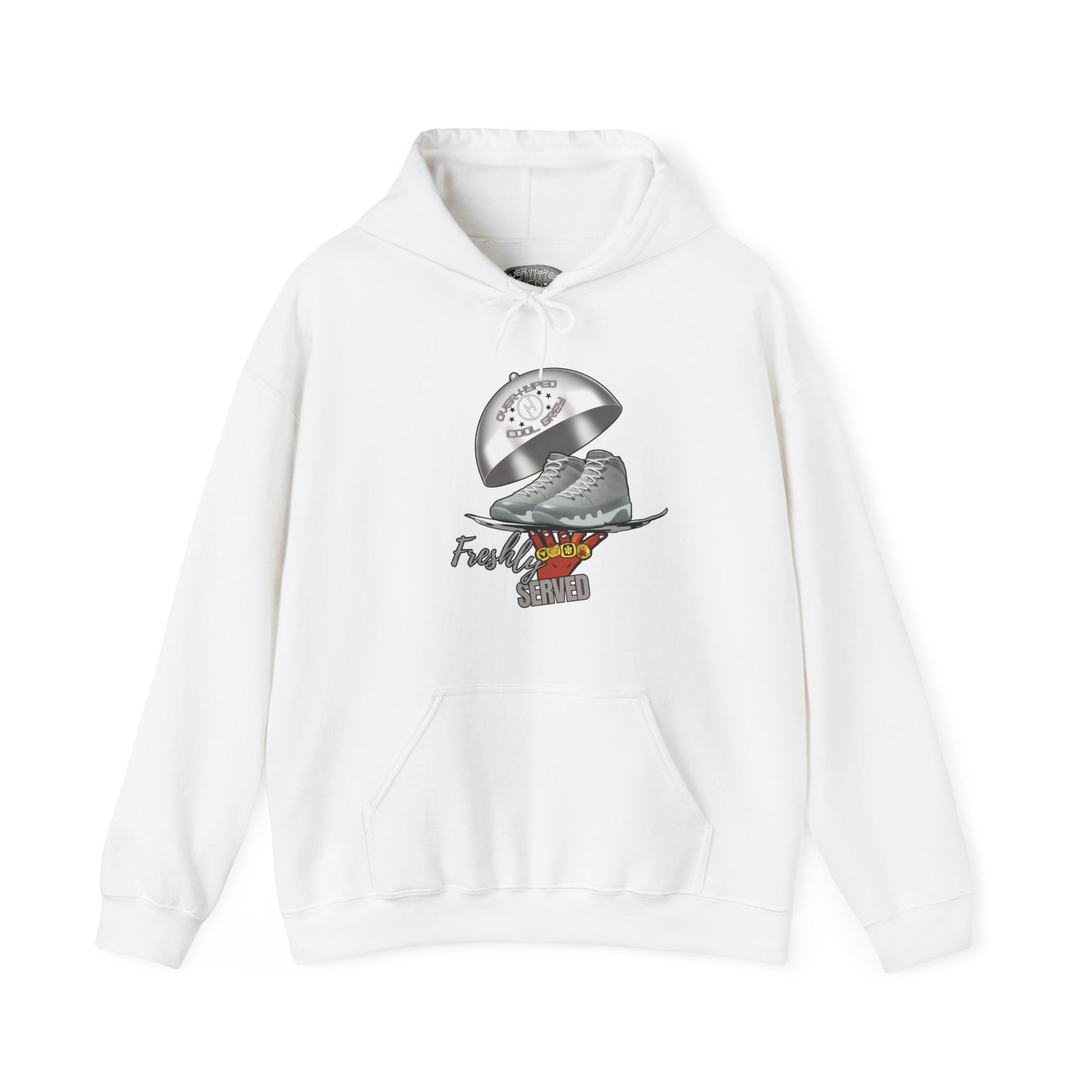 Retro 9 Cool Grey- Freshly Served Hoodie