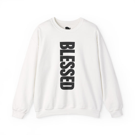 OVER HYPED Sweater To Match Air Jordan Retro 4 Black Cat Sweatshirt -BLESSED