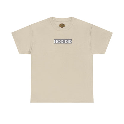 Retro 4 White Cement God Did Shirt