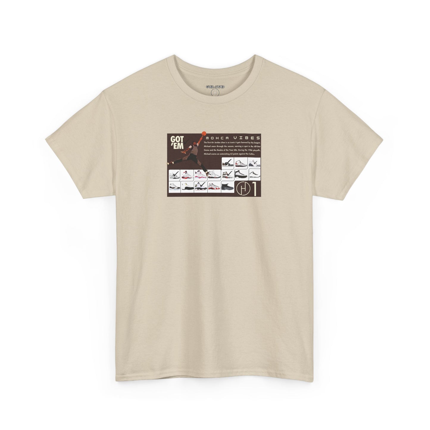 Retro 1 Mocha My Retro Card Shirt