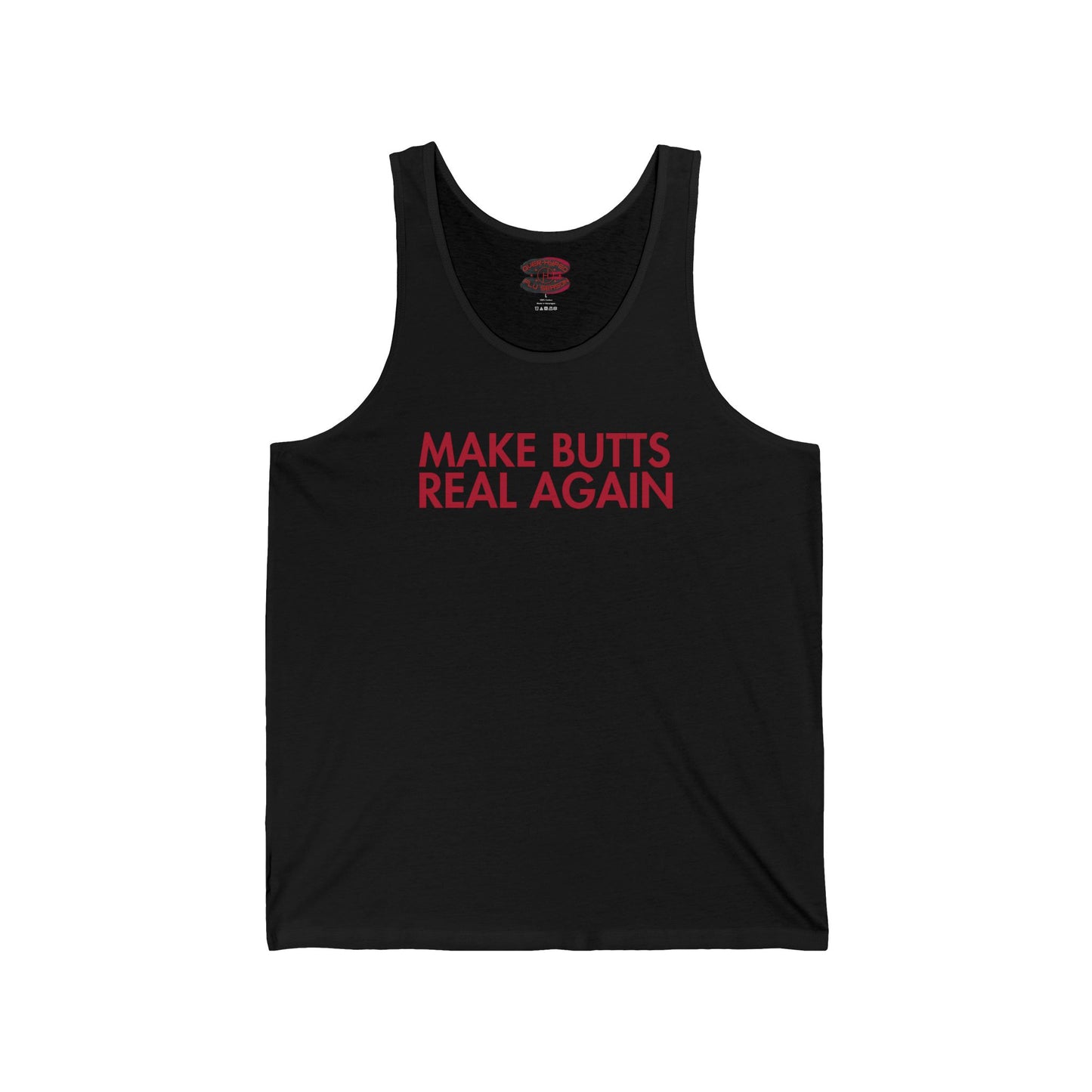Retro 12 Flu Game  make butts real again Tank by Over-Hyped