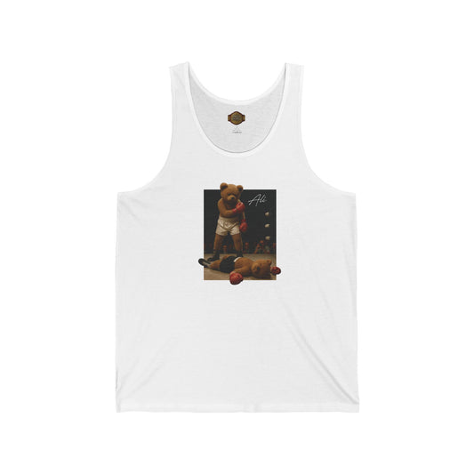Retro 4 White Cement Knock Out Ali Tribute Tank