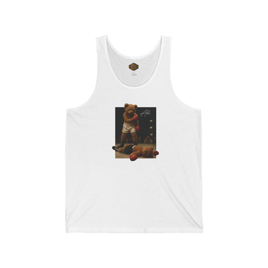 Retro 4 White Cement Knock Out Ali Tribute Tank