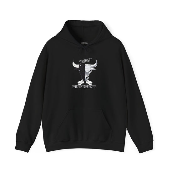 BUILT DIFFERENT-HOODIE to match Retro 4 White Thunder hoodie collection