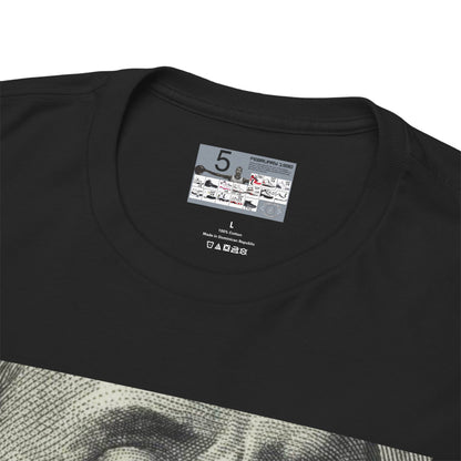 Retro 5 Black Metallic Trust No One Shirt