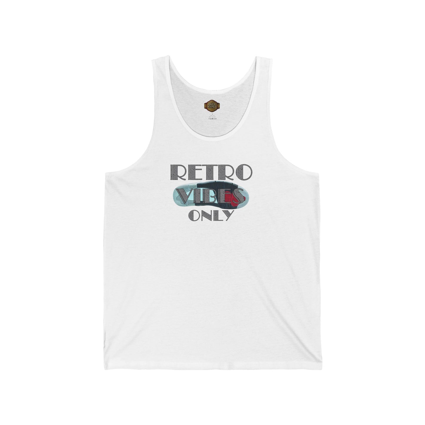 Retro 4 White Cement Retro Vibes Only Tank