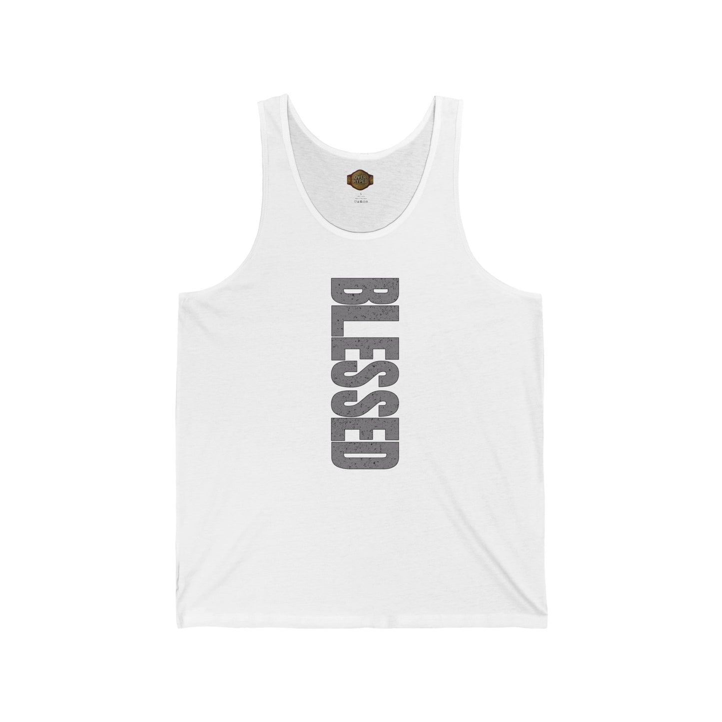 Retro 4 White Cement Blessed Tank