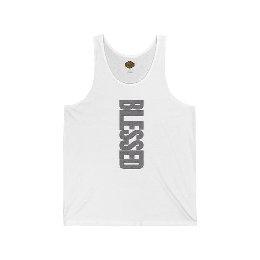 Retro 4 White Cement Blessed Tank