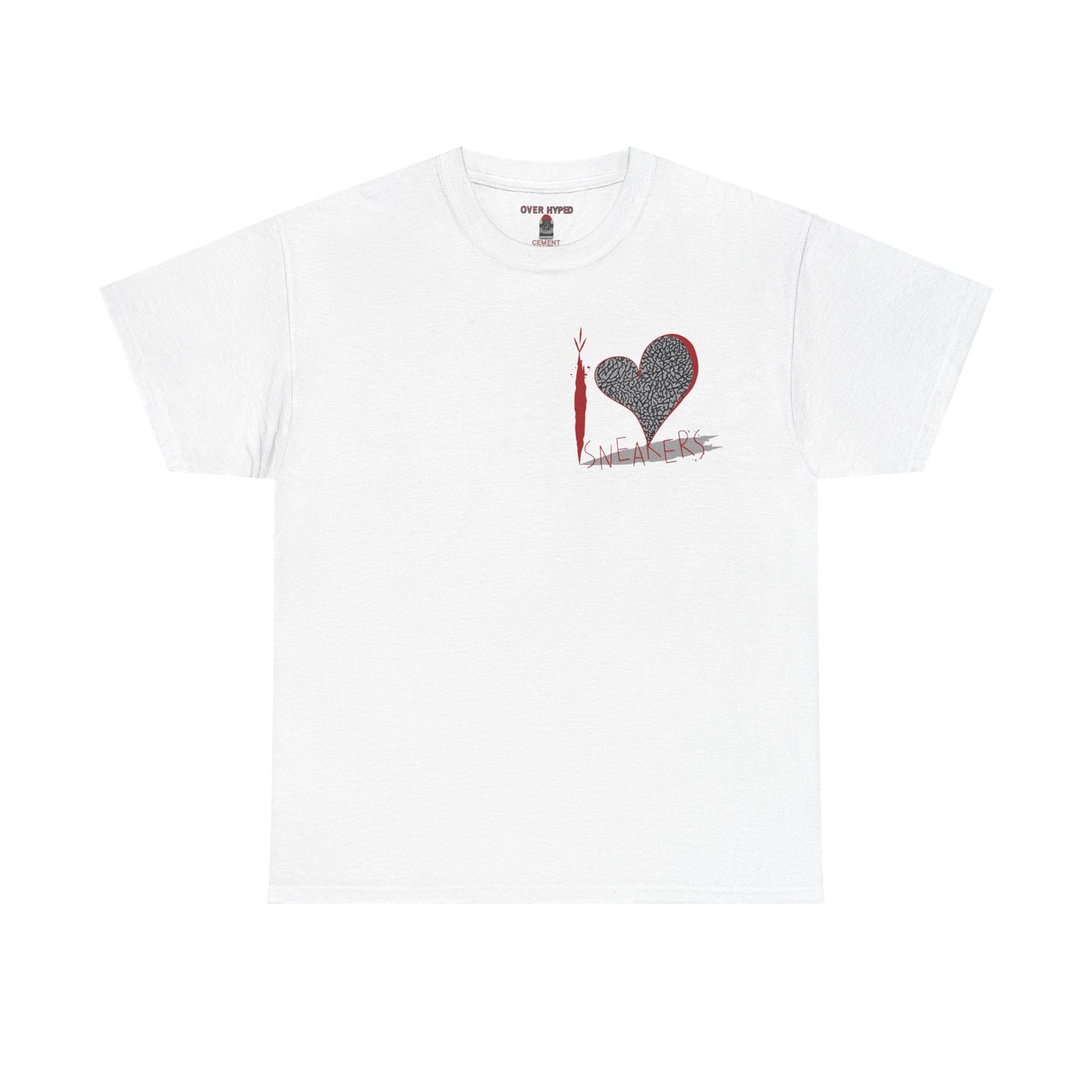 Retro 3 Black Cement/ White Cement I Love Sneakers Shirt