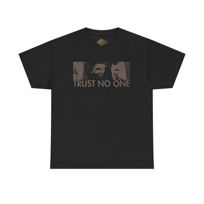 Retro 4 Cave Stone and Black Shirt- Trust No One