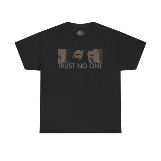 Retro 4 Cave Stone and Black Shirt- Trust No One