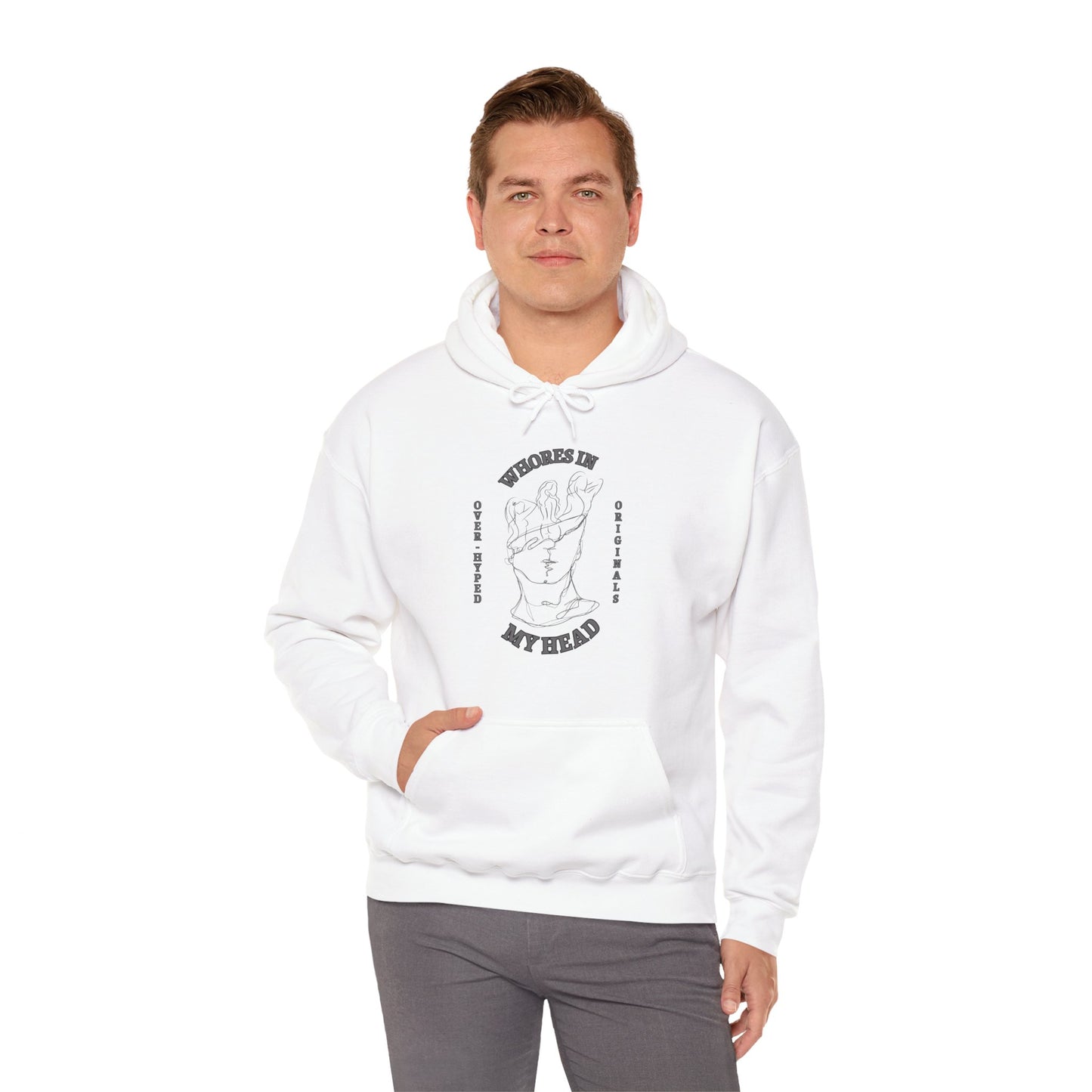 Retro 9 Cool Grey- In My Head Hoodie