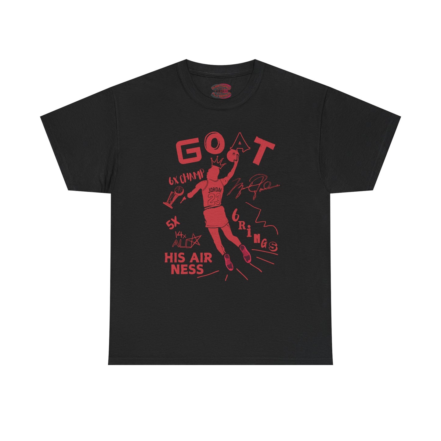 Retro 12 Flu Game G.O.A.T Tee - by Over-Hyped
