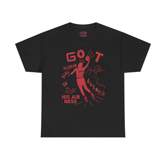 Retro 12 Flu Game G.O.A.T Tee - by Over-Hyped