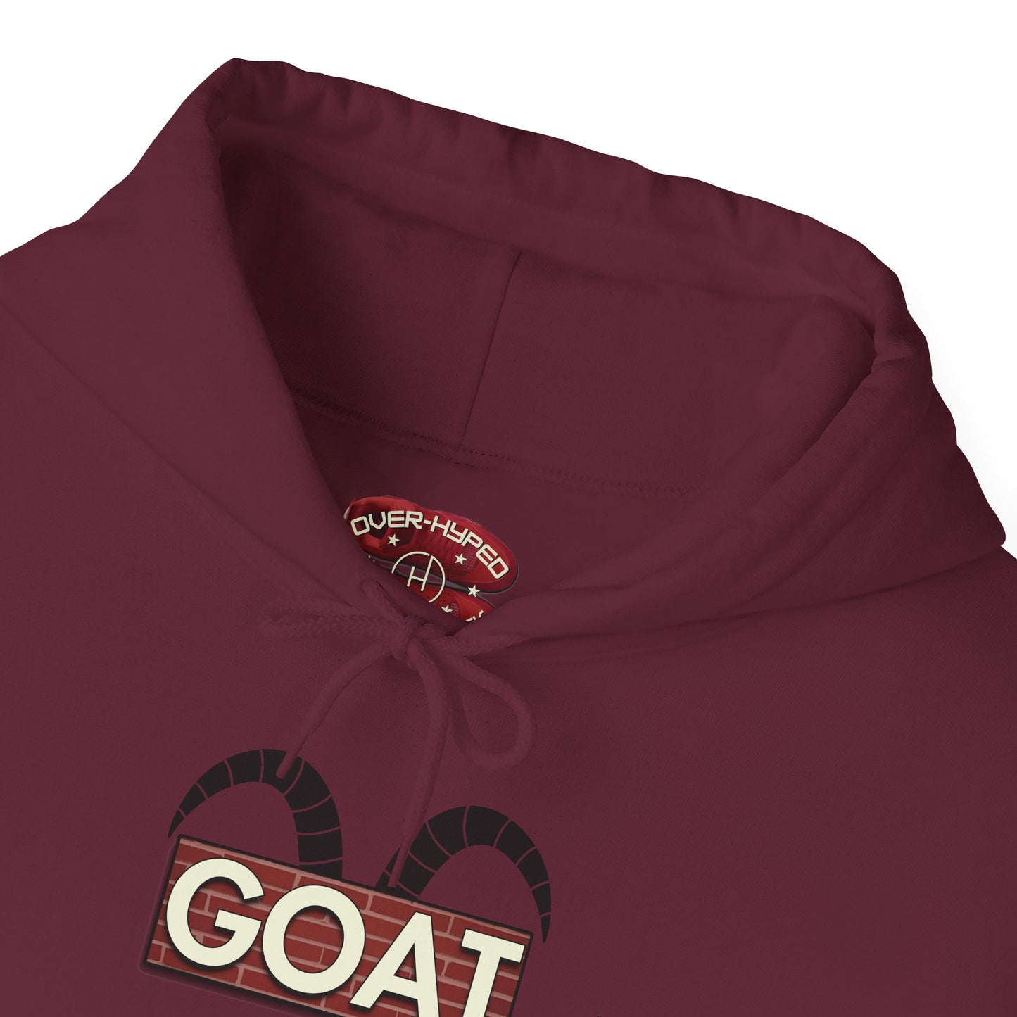Retro 4 Brick by Brick-Goat Horns Hoodie