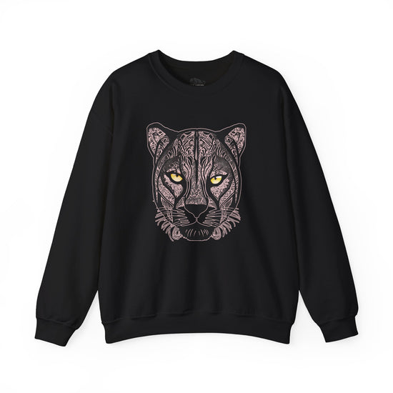 Sweater To Match Air Jordan Retro 4 Black Cat Sweatshirt  black cat panther