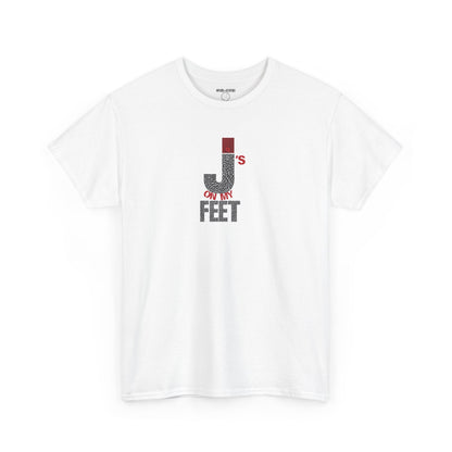 Retro 3 Black Cement/ White Cement J's On My Feet Shirt