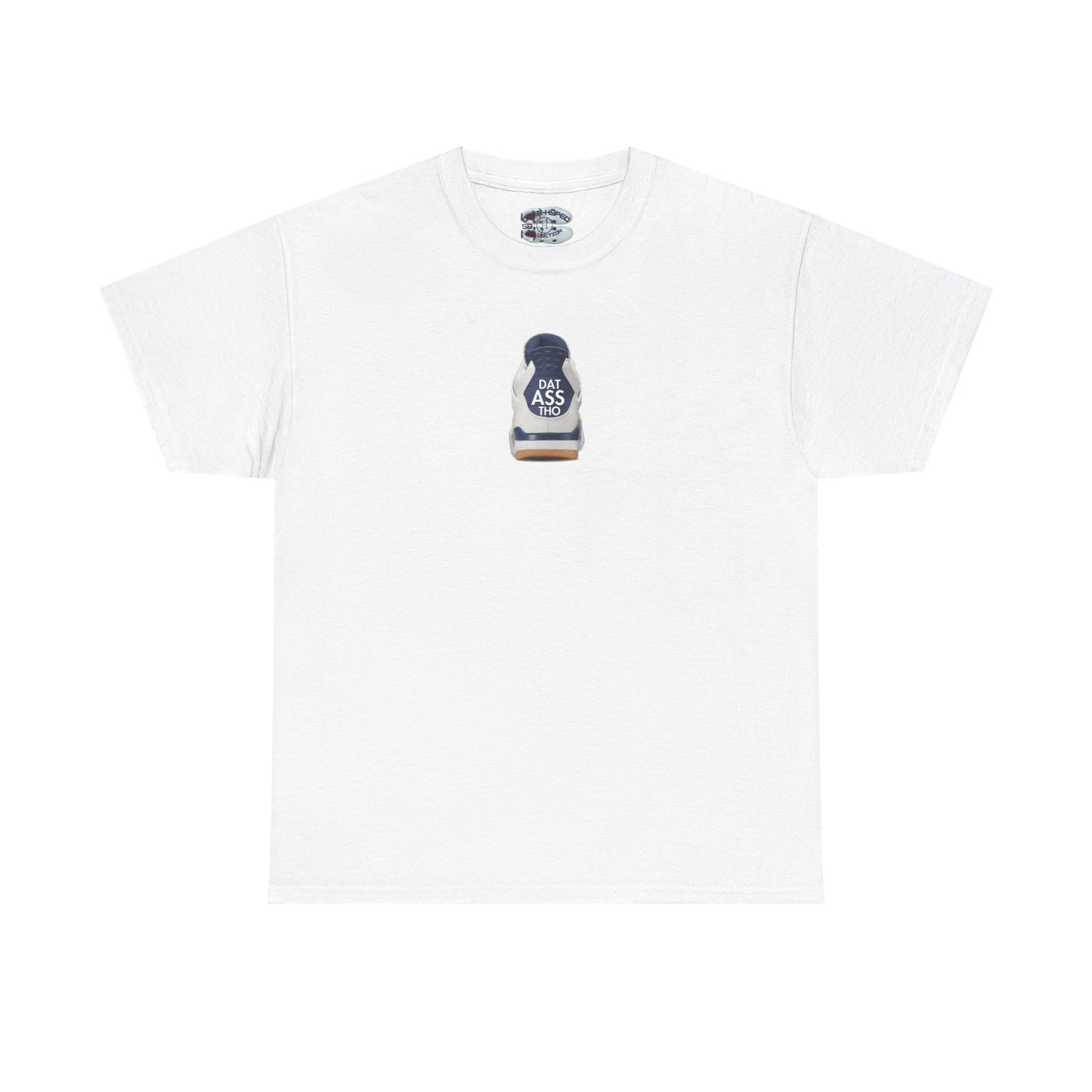 Retro 4 SB 'Navy' Dat Asss Tho  Tee by Over-Hyped