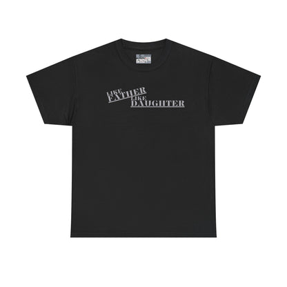 Retro 5 Black Metallic Like Father Like Daughter Shirt