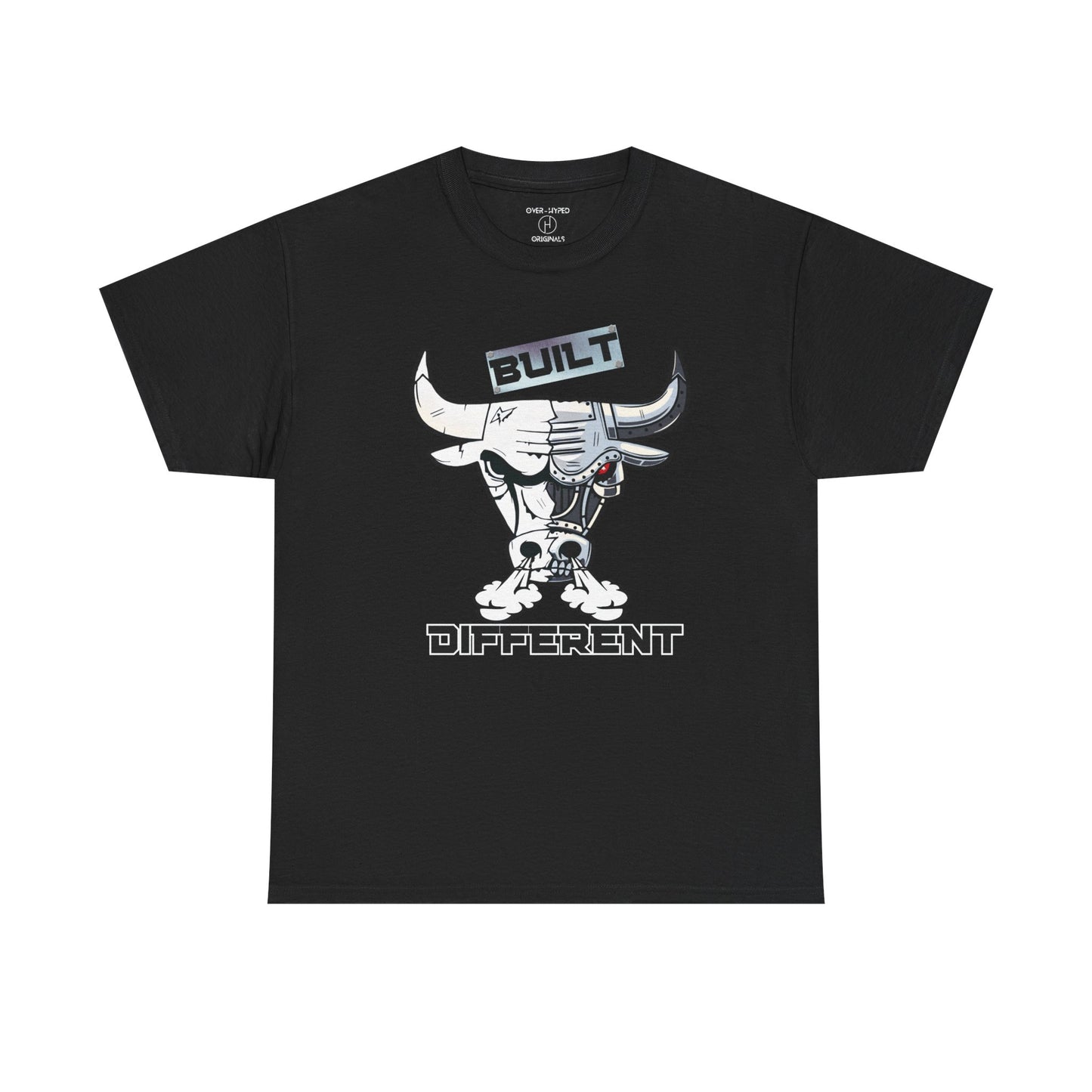 Retro 6 White Black Built Different Shirt