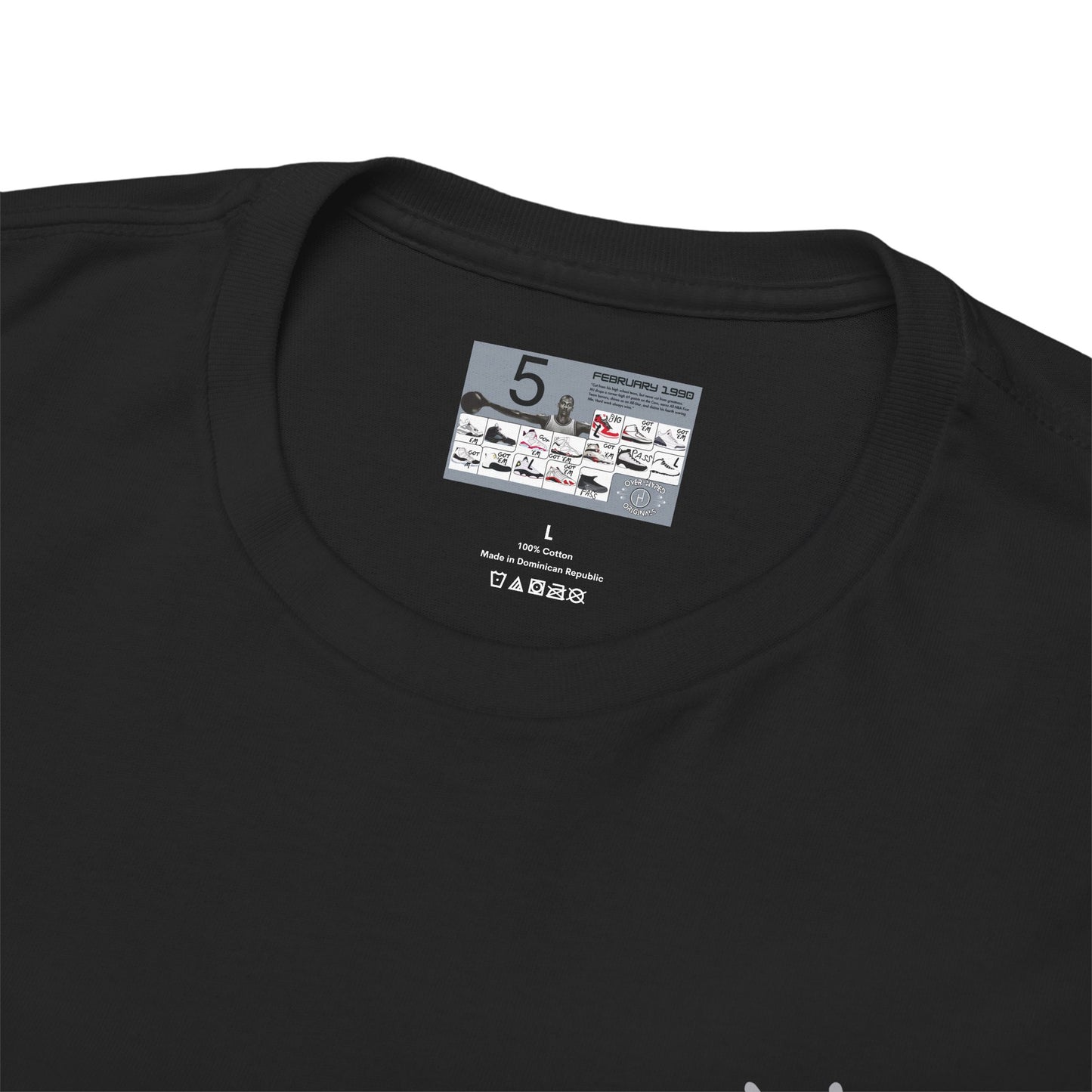 Retro 5 Black Metallic SneakerHead Shirt