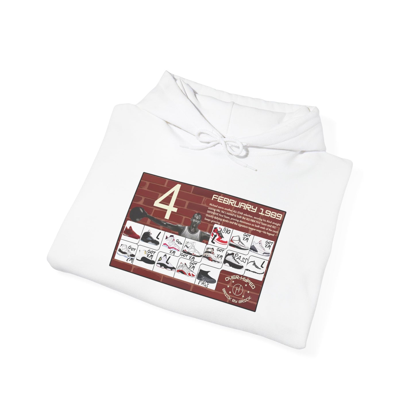 Retro 4 Brick by Brick - My Retro Card Hoodie