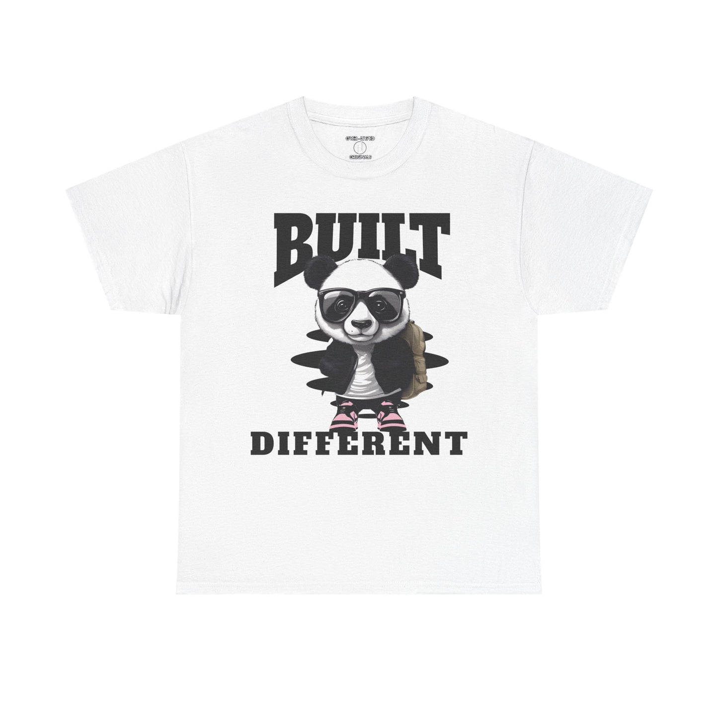 Dunk Panda Built Different  Tee - by Over-Hyped