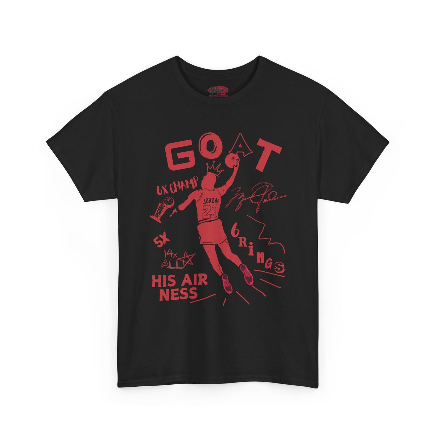 Retro 12 Flu Game G.O.A.T Tee - by Over-Hyped